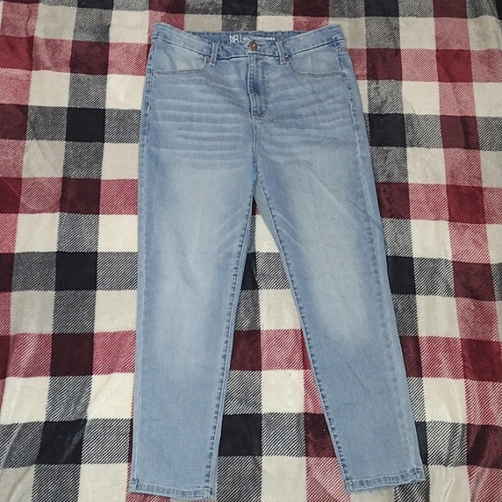 No Boundaries Skinny Jeans, Size 15, Blue